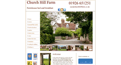 Desktop Screenshot of churchhillfarm.co.uk